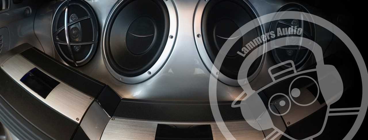 Installatie van een auto geluidssysteem