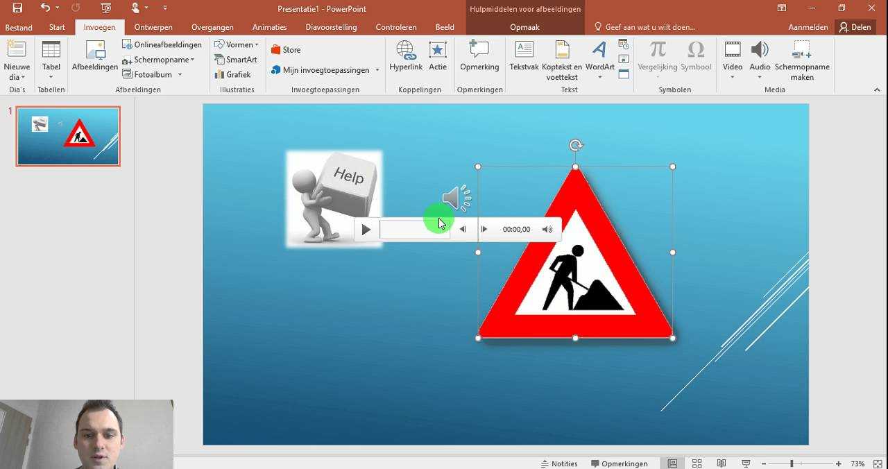 Stap 2.1: Open de presentatie